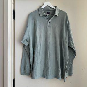 Patagonia Organic Cotton Long Sleeve Polo Shirt